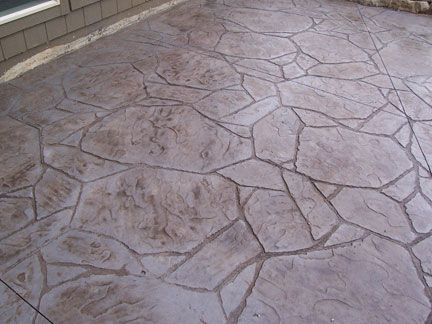 Stamped Concrete Stone Textures - Great Plains Concrete
