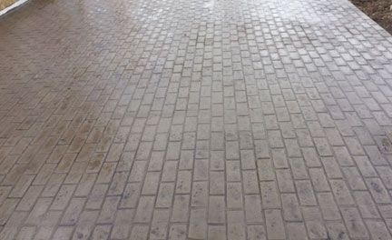 Stamped Concrete Brick And Cobblestone Textures Great Plains