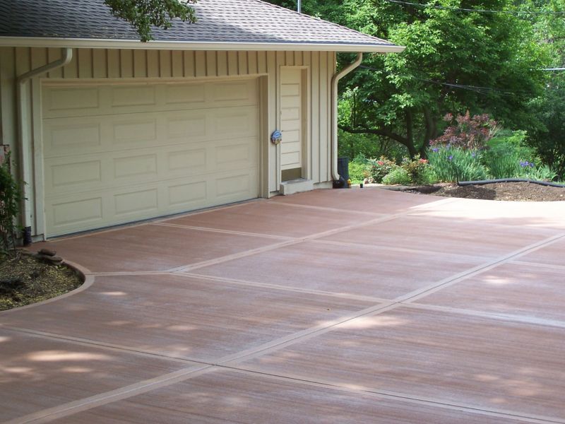 Stamped Concrete Other Textures And Uses For Colored Concrete Great Plains Concrete